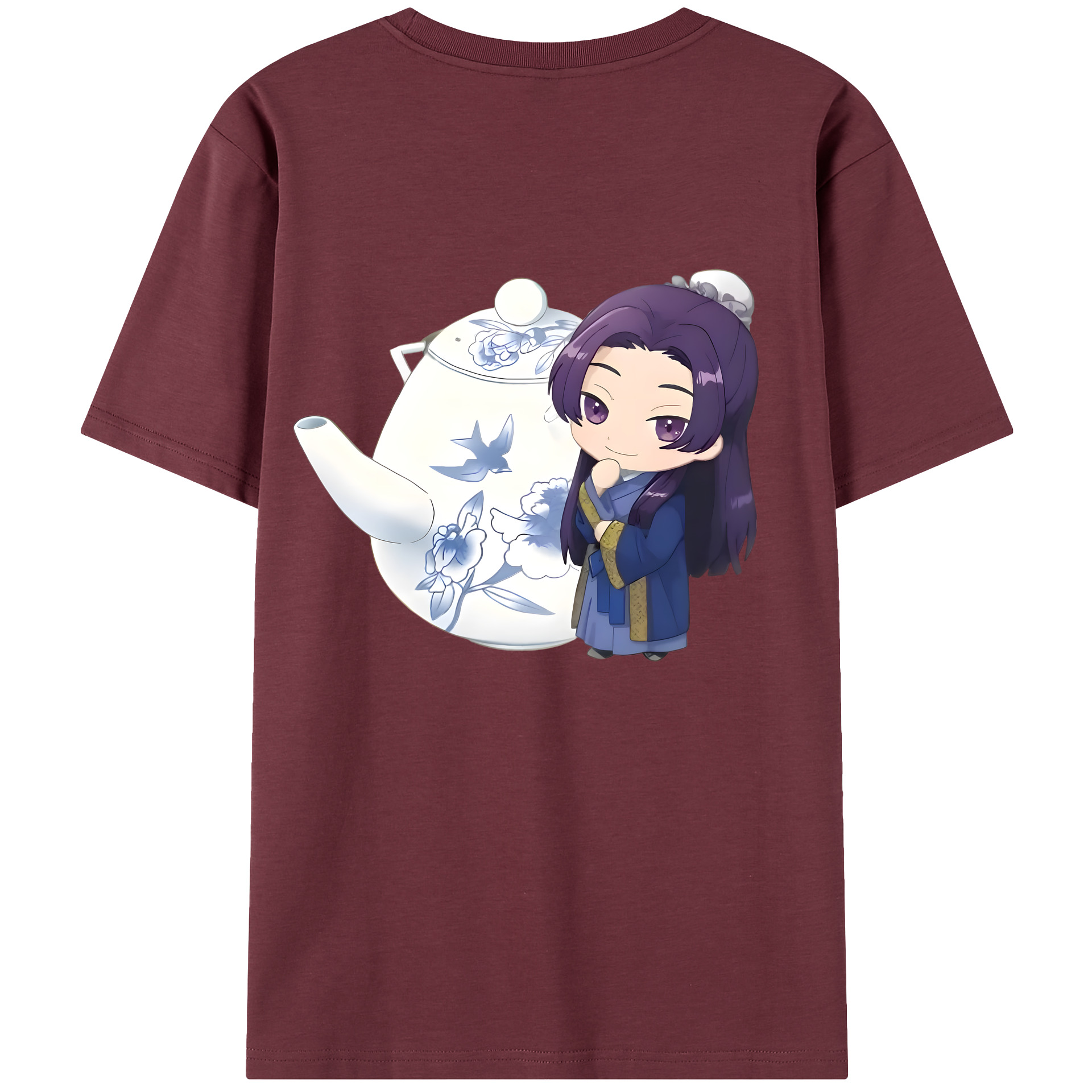 （画像用） 薬屋のひとりごと The Apothecary Diaries 綿100％半袖Tシャツ（背面プリント）